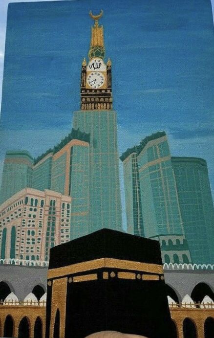 Kabah Painting, Happy Friendship Day Card, Diy Art Projects Canvas, Calligraphy Name Art, Islamic Journal, Delhi Airport, Instagram Design Creative, Islamic Art Canvas, Happy Friendship