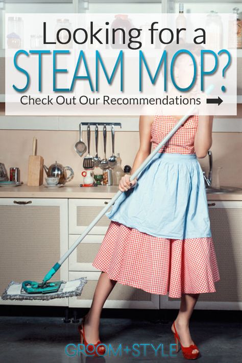 Groom+Style | Steam Mops Are More Efficient & Hygienic Than Traditional Mops. The Best Steam Mop Top 5 Review For Hardwood Floors & Tiles For Feb. 2019 #steammop #cleanhome Floor Steamer, Best Steam Mop, Shark Steam Mop, Vacuum Reviews, Groom Wedding Attire, Handheld Steamer, Steam Mops, Steam Mop, Types Of Flooring