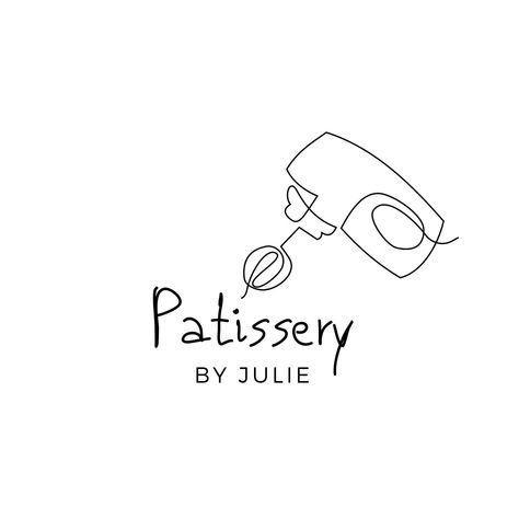 French Logo, Pastry Logo, Dessert Logo, Sweet Logo, Baking Logo Design, Baking Logo, Cake Logo Design, Food Logo Design, Bakery Design