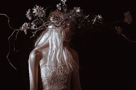 Fae Aesthetic, The Grisha Trilogy, Hades And Persephone, Foto Art, Throne Of Glass, Flower Fashion, Faux Flowers, Flowers Photography, Character Inspiration