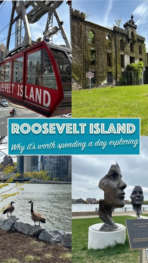 Why it is worth spending an afternoon on Roosevelt Island – travel blog | roabouttown Roosevelt Island Nyc, Midtown New York, Nellie Bly, Newark Airport, Roosevelt Island, Cat Sanctuary, Travel Guide London, Visiting Nyc, Corporate Training