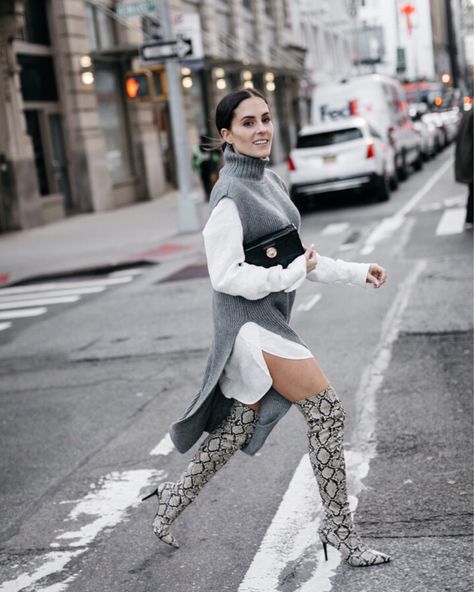 Snake Skin Boots Outfit Fall, Snake Skin Boots Outfit Winter, Snakeskin Boots Outfit Winter, Python Boots Outfit, Snakeskin Shoes Outfit, Print Boots Outfit, Calf Boots Outfit, Botas Outfit, Paris Mood