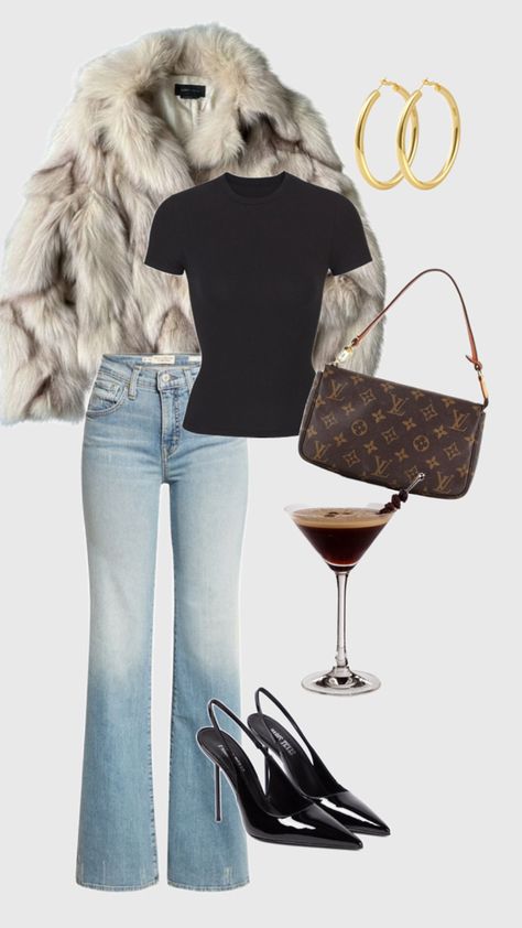 Warm Birthday Outfit, Thanksgiving Eve Outfit Bar, Cheetah Heels Outfit, Happy Hour Outfit Winter, Vegas Day Outfit Winter, Nightout Fall Outfits, Thanksgiving Eve Outfit, Fall Bar Outfits, Nashville Winter Outfits