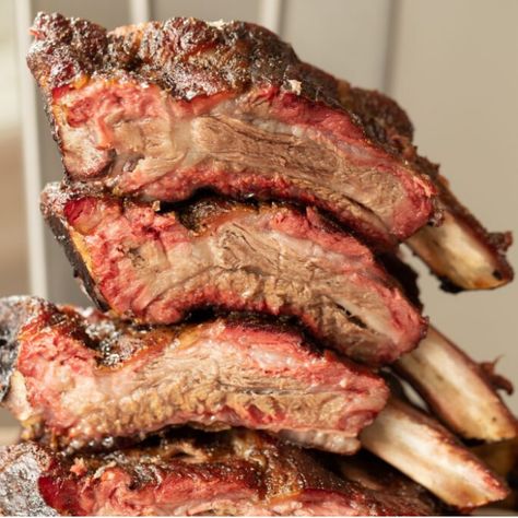 Beef Ribs On Smoker, Beef Grilling Back Ribs, Smoked Beef Back Ribs In Smoker, Smoked Dino Beef Ribs, Beef Ribs On The Smoker, Smoked Beef Ribs In Smoker, Beef Ribs Smoker Recipe, Beef Back Ribs Grilled, Smoked Beef Short Ribs Recipe