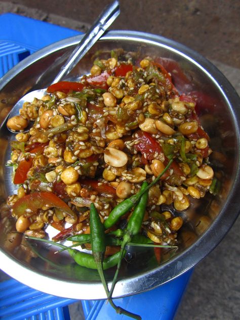 Laphet Thohk, Burmese Green Tea Salad Burmese Food Recipes, Burmese Dishes, Burmese Cooking, Myanmar Food Recipe, Burmese Cuisine, Fusion Foods, Burmese Recipes, Myanmar Food, Burmese Food