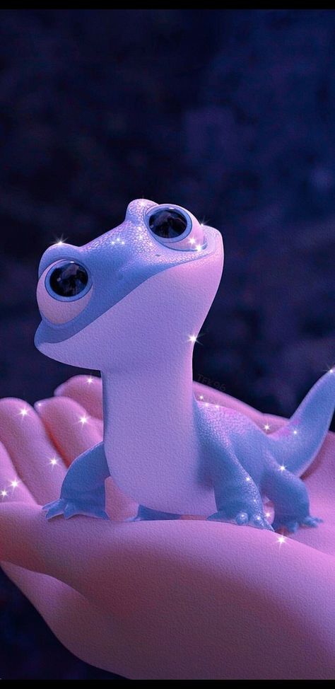 Frozen 2 Lizard Wallpaper, Fire Lizard Frozen 2, The Lizard From Frozen 2, Lizard From Frozen Two, Frozen 2 Lizard, Frozen 2 Wallpaper, Wallpaper Aesthetic Cute, Sven Frozen, Fire Spirit