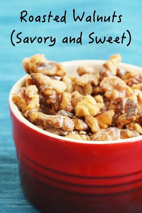 Roasted Walnuts Recipe Salted Walnuts Recipe, Baking Savory, Walnuts Recipe, Healthy Afternoon Snacks, Walnut Recipes, Roasted Walnuts, Nut Recipes, Roasted Nuts, Holiday Snacks