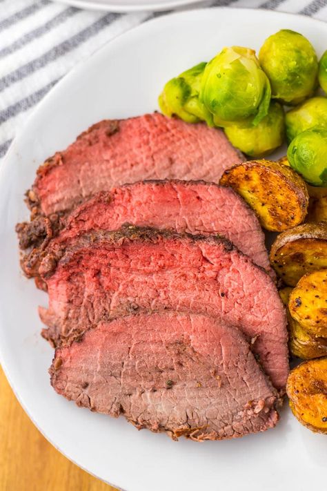 Sirloin Tip Roast - Upstate Ramblings Sirloin Roast Oven, Sirloin Roast Recipes, Beef Sirloin Tip Roast, Upstate Ramblings, Tip Roast, Beef Entrees, Roast In The Oven, Roast Beef Dinner, Sirloin Tip Roast