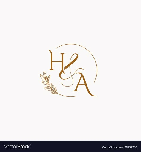 Ah Letter Logo, H And A Logo, Ha Monogram, Ha Logo, Wedding Initials Logo Design, Ah Logo, Wedding Initials Logo, Books And Pens Photography, H Letter Images