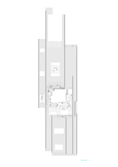 Gallery of The Lanxi Curtilage / Archi Union Architects - 12 Museum Flooring, Neo Chinese, Sea Container Homes, Innovative Architecture, Zaha Hadid Architects, Traditional Building, Brick Patterns, Ground Floor Plan, Chinese Architecture