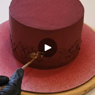 22K views · 344 reactions | Get ready for a burst of flavors with this maroon cake! | Get ready for a burst of flavors with this maroon cake! | By MetDaan Cakes | Facebook Maroon Cake, Metdaan Cakes, Get Ready, Casual Outfits, Cake