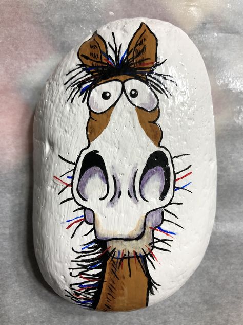 Painted Rock Animals, 강아지 그림, Painted Rocks Craft, Painted Rocks Diy, Rock Painting Ideas Easy, Rock Painting Patterns, Paint Rock, Pet Rocks, Rock Painting Designs