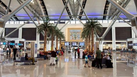 Airport review: Muscat International Airport, Oman Oman Airport, Maskat Oman, Salalah Oman, Purple Lighting, Eastern Countries, Glass Room, Salalah, Tree Line, Muscat