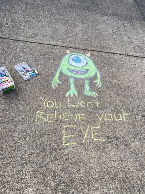 Chalk Drawings Disney, Easy Sidewalk Chalk Art Ideas Disney, Disney Chalk Art Sidewalks, Chalk Art Ideas Disney, Disney Chalk Art Easy, Chalk Art Disney, Stitch Chalk Art, Disney Chalk Art, Easy Chalk Drawings