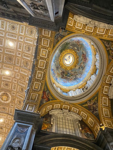 aesthetic St Peters Basilica Aesthetic, Saint Peter Basilica, Saint Peters Basilica, St Peters Basilica Painting, St Peters Basilica Dome, St Peters Basilica