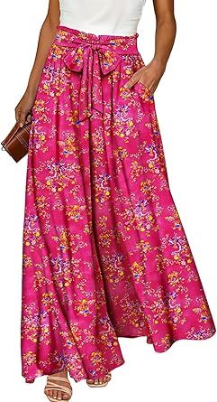 Flowy Pants Outfit, Cotton Palazzo Pants, Wide Leg Pants High Waisted, Women Wide Leg Pants, Bohemian Pants, Pants High Waisted, Boho Pants, Lazy Days, Floral Pants