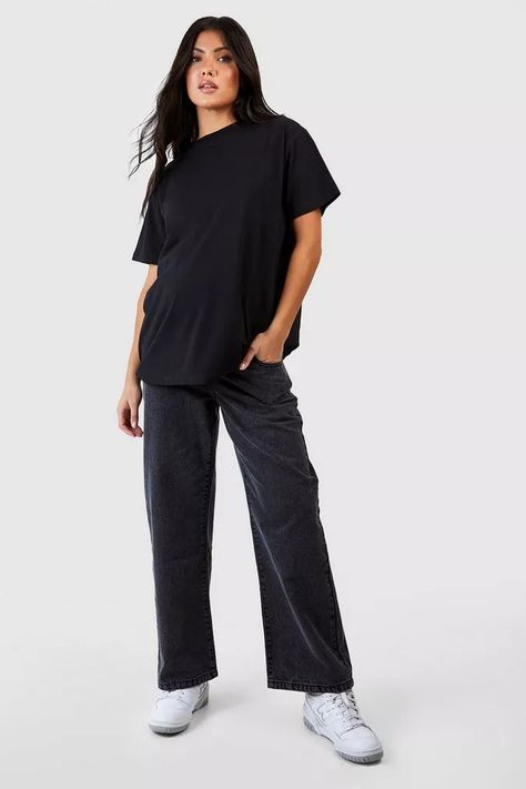 Maternity Clothing | Women's Pregancy & Maternity Wear | boohoo Australia Pregnancy Jeans, Best Maternity Jeans, Maxi Skirt Crop Top, Pregnancy Style, Denim Shirt With Jeans, Bachelorette Outfits, Jeans Collection, Sequin Outfit, The Bump