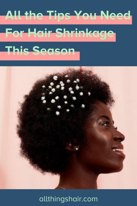 We get it, natural hair shrinkage happens. Here's how to embrace the shrinkage along with all the tips you need to get through this season! Natural Hair Shrinkage, Embrace Natural Hair, 4b Natural Hair, Extremely Dry Hair, Hair Washing Routine, Hair Shrinkage, Longer Hair Growth, Hairstyles And Haircuts, Natural Hair Twists