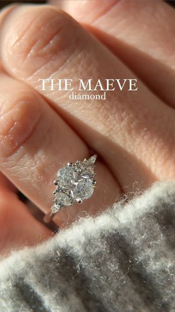 Brianna Trudell on Instagram: "(SOLD) Did I? Yes. Yes I did. White gold!!!! 😱✨ This version of my Maeve will be available on Friday! The center is a 1.02 CT E VVS1 lab grown diamond, and set in 14K white gold!" The Maeve Engagement Ring, The Maeve Ring, Maeve Ring, Fairytale Jewelry, Engagement Ring Types, Luxury Wedding Rings, Dream Rings, Pretty Engagement Rings, Dainty Engagement Rings