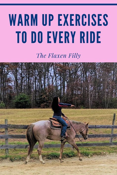 Try out these stretches every ride to help improve balance, coordination, stability, stamina and flexibility while you ride. Riding Exercises For Beginners, Teaching Horse Riding Lessons, Horse Groundwork, Horse Training Ground Work, Riding Exercises, Horse Training Exercises, Horse Farm Ideas, Horseback Riding Tips, Horseback Riding Lessons