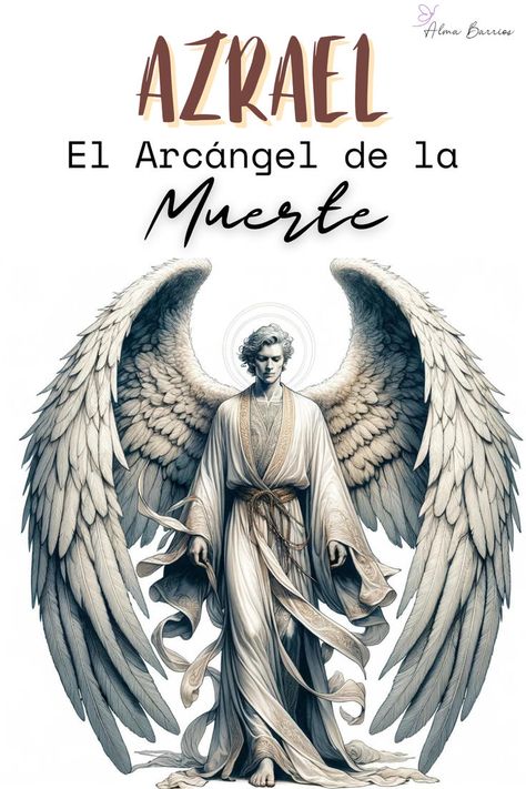 Azrael, de nombre hebreo «aquel a quien Dios ayuda», es un arcángel con una energía vasta y benévola. Azrael Archangel, Archangel Azrael, Ghost, Angel, Art