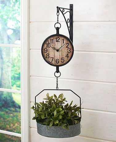 Farmhouse Clock, Diy Farmhouse Ideas, Do It Yourself Decoration, Diy Farmhouse Decoration, Farmhouse Clocks, Casa Vintage, Vintage Farmhouse Decor, Farmhouse Decoration, Farmhouse Bedroom Decor