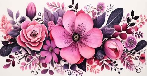 Pink floral design, tumbler, mug image Flower Sublimation Designs, Sublimation Mug Designs, Floral Desing, License Plate Designs, Cute Images For Wallpaper, Phone Background Wallpaper, Pink Coffee Mugs, Flower Wrist Tattoos, Temporary Tattoo Designs