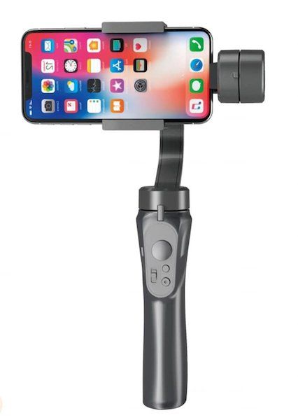 Gimbal Stabilizer, Apple Brand, Black B, Color Box, Data Cable, Rechargeable Batteries, Iphone Models, Left And Right, Tripod