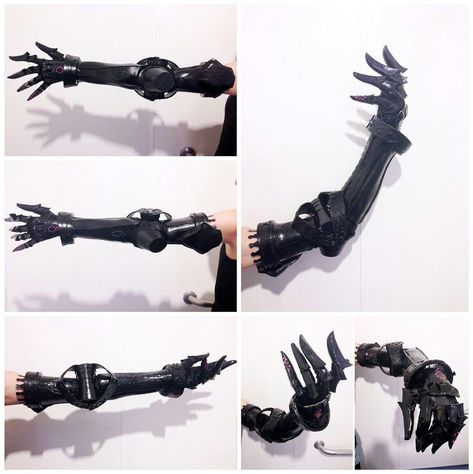 Cyberpunk Prosthetic Arm, Futuristic Weaponsmith, Tech Gear Fashion, Steampunk Prosthetic, Drakengard 3 Zero, Drakengard 3, Future Wear, Armadura Cosplay, Mechanical Arm