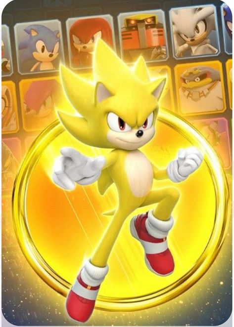 Golden Sonic Cake, Sonic Birthday Ideas, Golden Sonic, Label Wallpaper, Sonic Wallpaper, Sonic Birthday Cake, Super Shadow, Sonic Cake, Sonic Birthday Parties