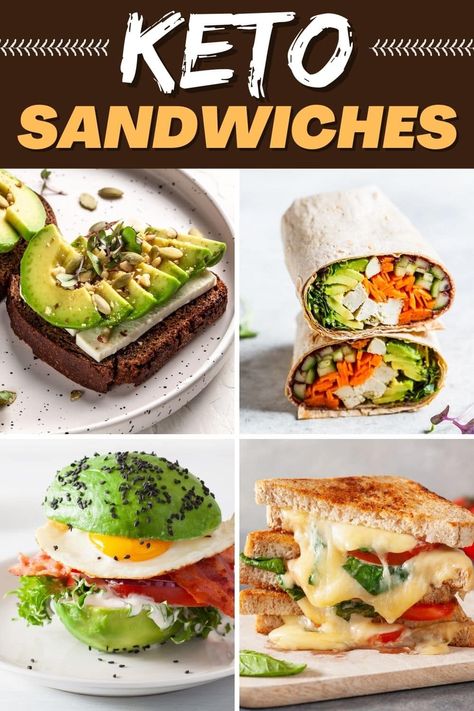 Get reintroduced to your favorite foods with these keto sandwiches! Low-carb, keto-compliant, and totally delicious, these easy sandwiches are just what the doctor ordered. Sandwiches For Diabetics, No Carb Sandwich Ideas, Keto Chopped Sandwich, Keto Sandwich Maker Recipes, Low Carb High Protein Sandwich, Health Sandwiches, Low Carb Sandwich Ideas, Keto Sandwich Ideas, Keto Sandwich Ideas No Bread