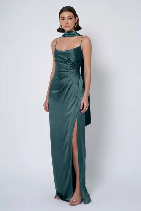 Jenny Yoo Online Store - Best Bridesmaids, Bridal Party and Convertible Dresses, Plus Sizes Slip Bridesmaids Dresses, Women's Formal Wear, Green Bridesmaids Dresses, Drop Waist Gown, Jenny Yoo Bridal, Veil With Lace, Jenny Yoo Bridesmaid, Another Lifetime, Gowns Couture