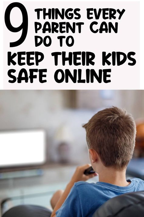 Do you know how to keep kids safe online? There are many ways to keep your kids safe when it comes to the internet and other screens and devices. Learn the top 9 tips for keeping kids safe online now! Garden Activities For Kids, Safe Kids, Safe Internet, Garden Activities, Online Homeschool, Staying Safe Online, Keeping Kids Safe, Parenting Ideas, Internet Safety