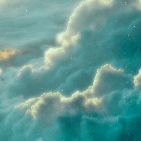 Teal Clouds Aesthetic, White And Cyan Aesthetic, Teal Fairy Aesthetic, Quotes Teal Aesthetic, Teal Sea Aesthetic, Teal Colour Aesthetic, Teal And Beige Aesthetic, Cyan Aesthetic Pastel, Pale Teal Aesthetic