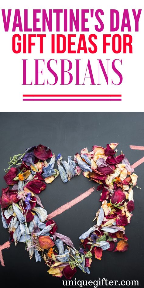 Romantic Valentines Day Gifts for lesbians | What to buy lesbians for Valentine’s Day | Creative Valentine’s Day Presents for lesbians | Gift Ideas for lesbians for Valentine’s Day | Unique Valentine’s Day Gifts For A  lesbians | #lesbian #valentinesday #giftideas Romantic Diy Gifts, Gay Valentines, Homemade Valentines Gift, Romantic Valentines Day Ideas, Romantic Gifts For Girlfriend, Diy Gifts For Girlfriend, Valentines Day Baskets, Lesbian Gifts, Presents For Girlfriend