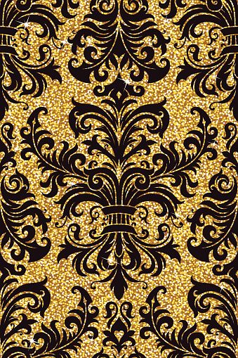 Floral Golden Wallpaper stock photos - 365PSD.com Golden Wallpaper, Golden Decor, Wallpaper Seamless, Forest Wall Mural, Smartphone Wallpaper, Graphic Wallpaper, Gold Background, Yellow Wallpaper, Gold Wallpaper