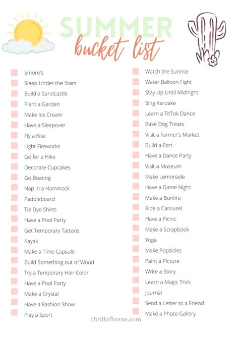 Our Summer 2020 Bucket List! Summer List Ideas, Summer Bucket List For Kids, Printable Summer Bucket List, Summer Bucket List For Teens, Ultimate Summer Bucket List, Bucket List Printable, Bucket List For Teens, Summer Checklist, For Couples