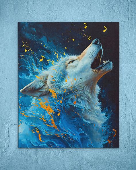 🐺 Immerse yourself in the beauty of the wilderness with our Wolf Art Collection. These stunning paintings offer a glimpse into the world of wolves, capturing their strength and grace in every brushstroke. ➡️ https://luxurywallart.com/collections/wolf-paintings . . . . . #luxurywallart #luxuryart #wolfart #wolf #blackwolf #bluewolf Wolves Painting Acrylic, Wolves Painting, Wolf Paintings, Winter Wolf, Majestic Wolf, Mystical Wolf, Winter Wolves, Fox Family, Wolf Painting