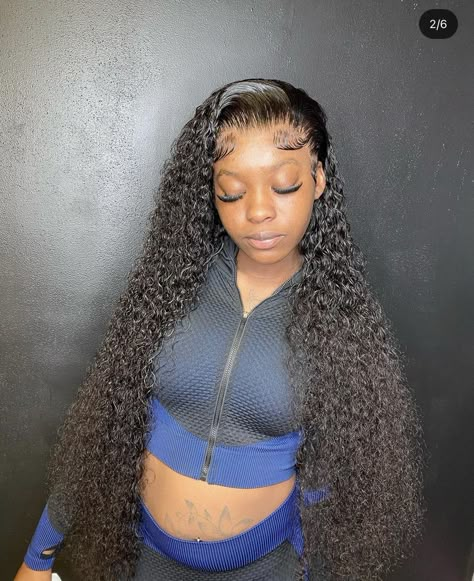 Black Curly Frontal Wig, Long Water Wave Wig Black Women, Long Deep Wave Wig Black Women, Wet And Wavy Lace Front Wig No Part, 30 Inch Water Wave Wig Styles, No Part Water Wave Wig, Deep Wave Wig Free Part, Water Wave Frontal Wig Hairstyles, Deep Wave No Part