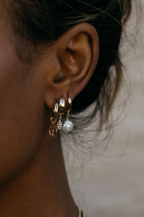 Earrings – Child of Wild Small Pearl Earrings, Lady Guadalupe, Child Of Wild, Aztec Dress, Gold Pearl Earrings, Cz Pendant, Gold Filled Earrings, Layered Jewelry, Special Jewelry