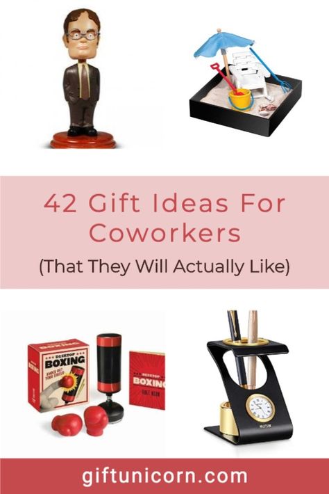 Giving gifts at work can be tough. It can be hard to strike the right tone in a gift for a coworker. Luckily, this great list offers the solution with the perfect gift for every type of colleague. Birthday Gift For Male Coworker, Office Gift Ideas For Coworkers, Gifts For Male Coworkers, Gift Ideas For Coworkers, Gift For Colleague, Work Office Decor, Giving Gifts, Gifts For Colleagues, Experience Gifts