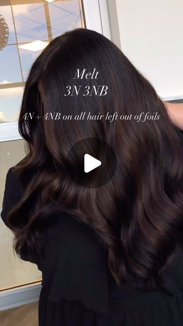 17K views · 1.4K likes | Redken on Instagram: "Shades EQ richness 🍫 @adelencolorist shares the process behind this #chocolatebrunette 👇 “What we had to tackle: + Felt the blonde was too solid not enough dimension + Too much blonde + Harsh lines How I tackled it: + Strategically place teasylights 🪄 + Made everything left out of the foils dark again- I like to use a Demi for this! + Color melt to ensure a seamless grow out”" Demi Hair Color Shades, Demi Hair Color, Chocolate Brunette, Color Melt, Color Formulas, Redken Shades, Hair Color Formulas, Redken Shades Eq, Hair Color Shades