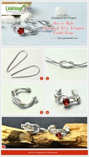 Wire Jewelry Rings, Diy Jewelry Rings, Wire Wrapping Diy, Bijoux Fil Aluminium, Wrapped Rings, Wire Jewelry Tutorial, Diy Jewelry Inspiration, Wire Jewelry Designs, Wire Jewellery