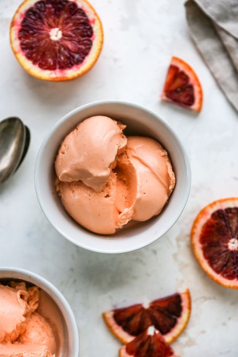 Orange Ice Cream Aesthetic, Orange Gelato, Cream Photography, Orange Ice Cream, Orange Food, Ice Cream Photography, Nice Cream Recipe, Easy Ice Cream Recipe, Hot Fudge Sauce