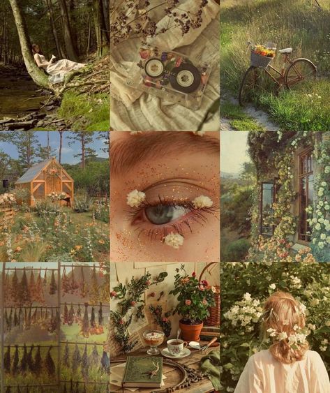 Small Photo Collage, Picnic Wallpaper, Witchcraft Tumblr, Pretty Farm, Heal Your Soul, Christmas Posts, Flowers Field, Cottage Aesthetic, Fantasy Life