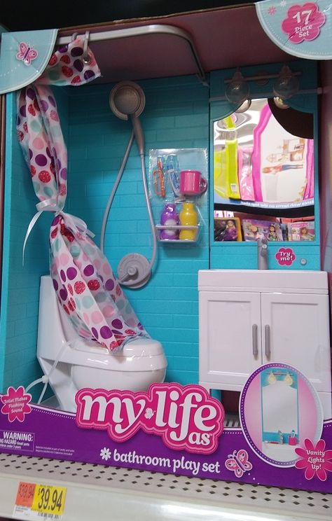 https://livingadollslife.blogspot.com/2020/02/my-life-asaccessories-in-store-report.html My Life Toys, Ourgeneretion Doll, My Life As Dolls Accessories, My Generation Doll Storage, My Life Doll Bathroom, My Life As Doll, Our Generation Doll Storage, My Life Doll Stuff, My Life Doll Accessories Mytoys