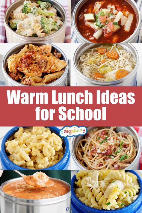 Fun Preschool Lunch Ideas, School Lunch Ideas Hot Food, Kindergarten Hot Lunch Ideas, Back To School Lunch Ideas For Teachers, Spring Break Lunch Ideas For Kids, No Cook Lunches For Kids, School Lunch Ideas For Preschoolers, School Lunches That Dont Need To Be Heated, Hot Lunches For School