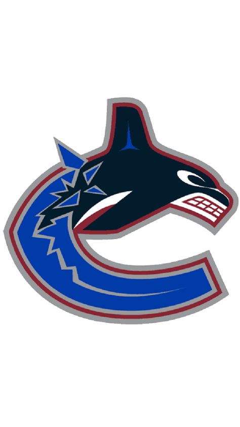 Canucks Logo, Vancouver Canucks Logo, San Jose Sharks Hockey, Nhl Wallpaper, Hockey Logos, Nhl Logos, Sports Figures, Retro Logos, San Jose Sharks