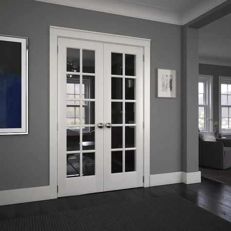 Indoor french doors