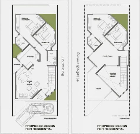 Goan Villa, L House Plans, Civil Plan, Residential Plan, Sketching Skills, Builder Floor, Landscape Architecture Diagram, Architectural Sketching, Plot Plan